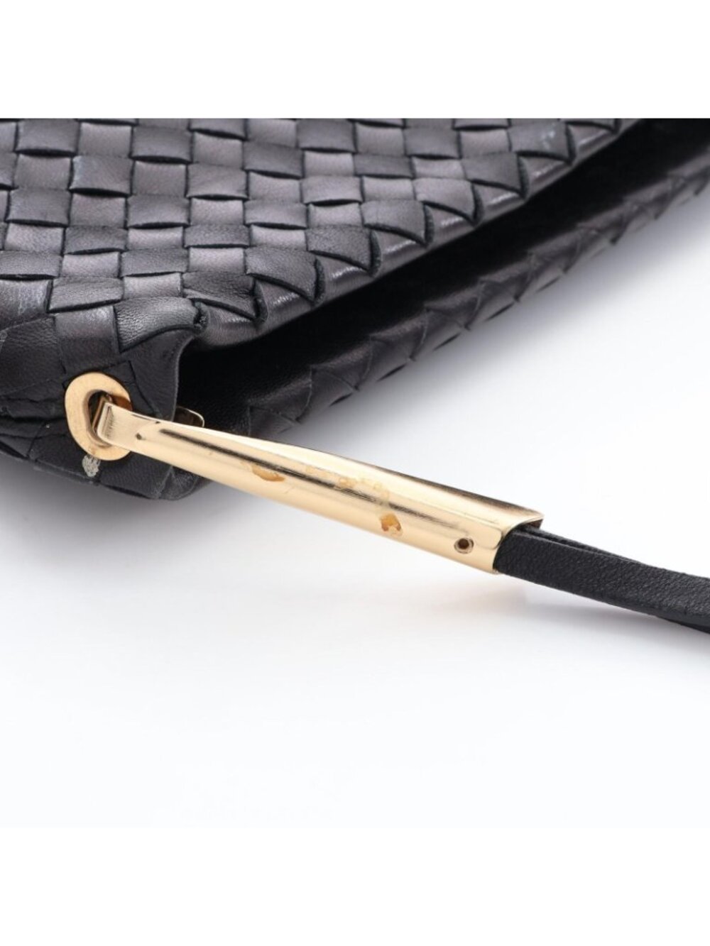 Bottega Veneta Handbag Intrecciato Black Leather - Picture 5 of 11